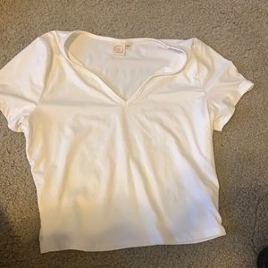 Simple white top